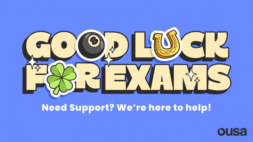 Good Luck for exams